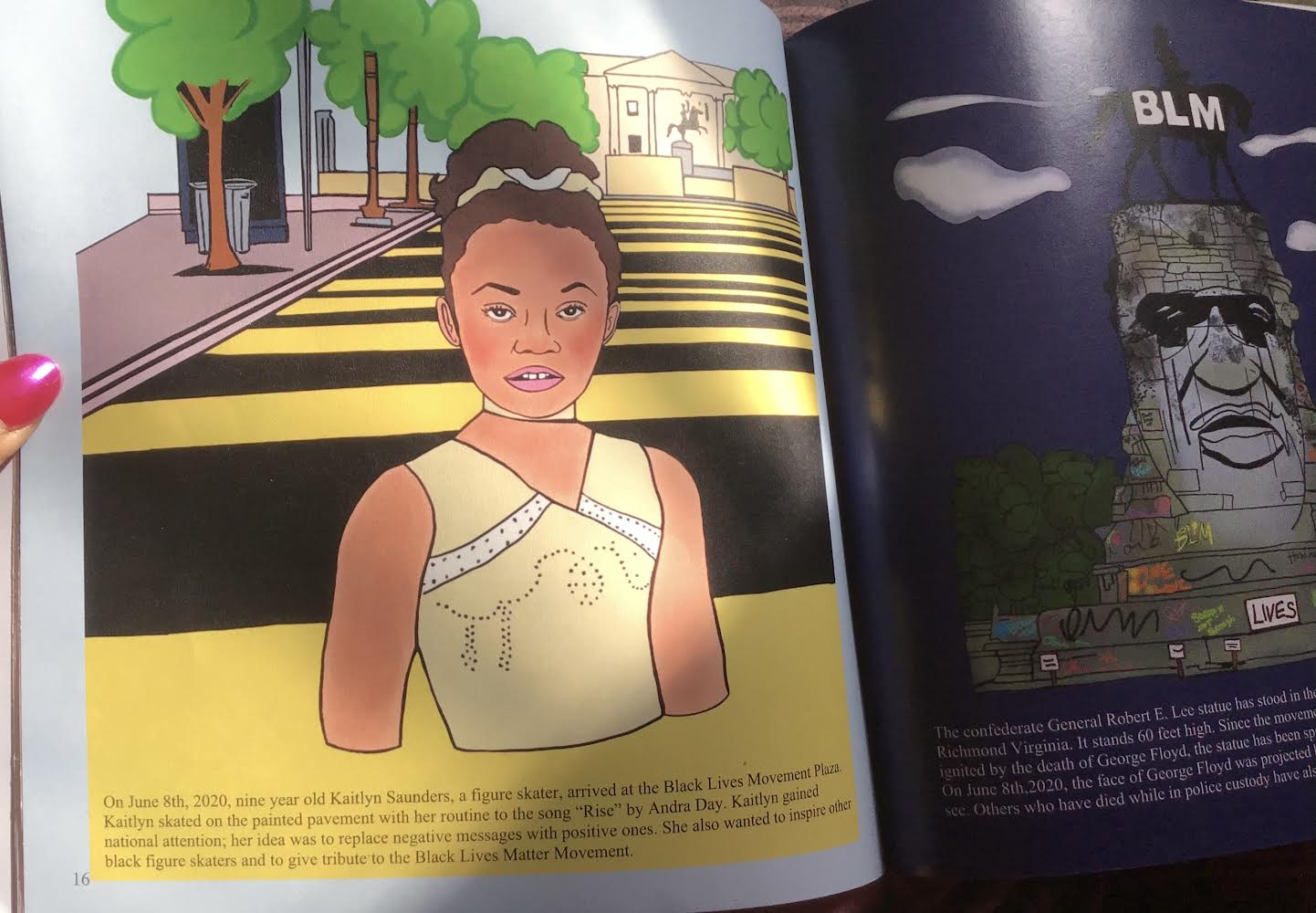 The Movement Historical Changes During the Pandemic Reading Book