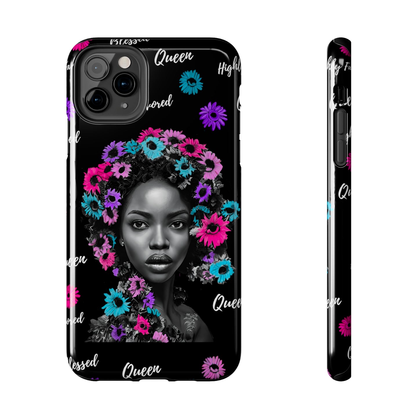 She’s a Queen Tough Phone Cases