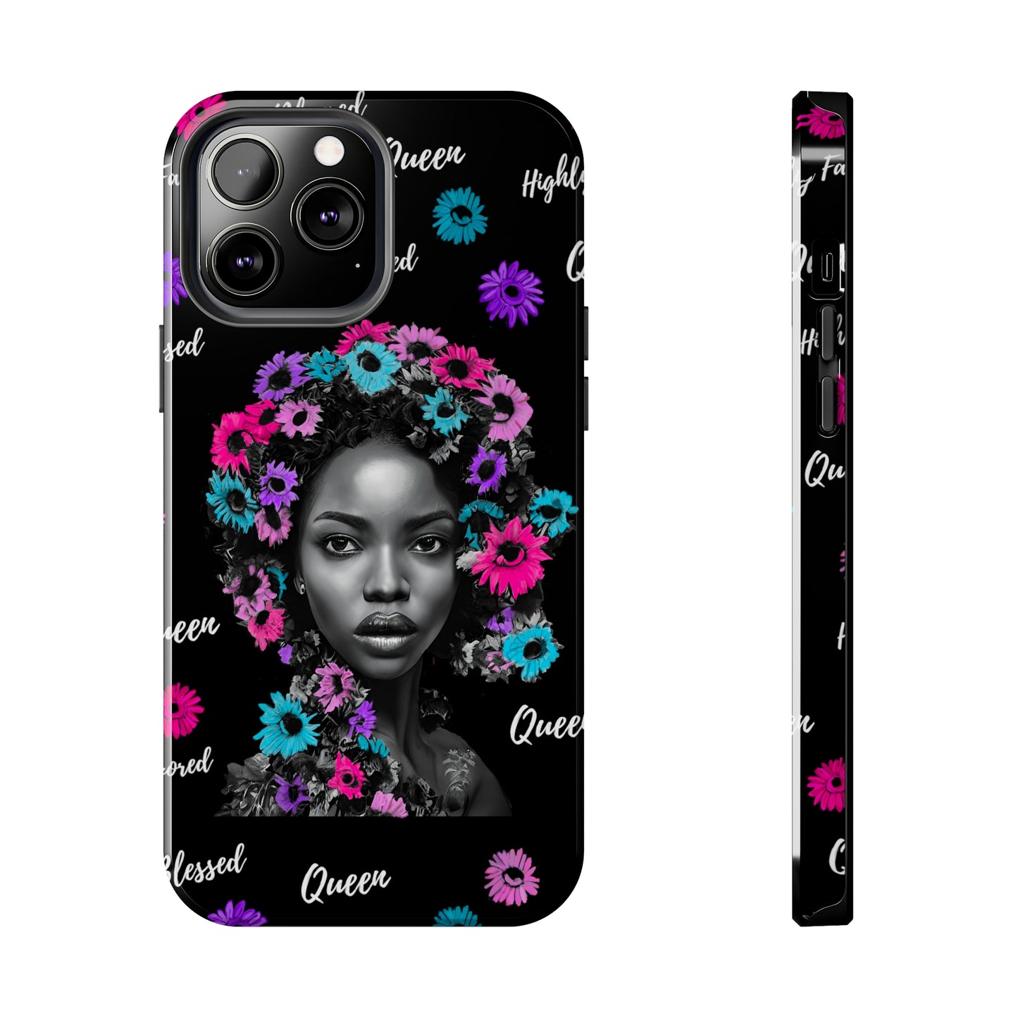 She’s a Queen Tough Phone Cases