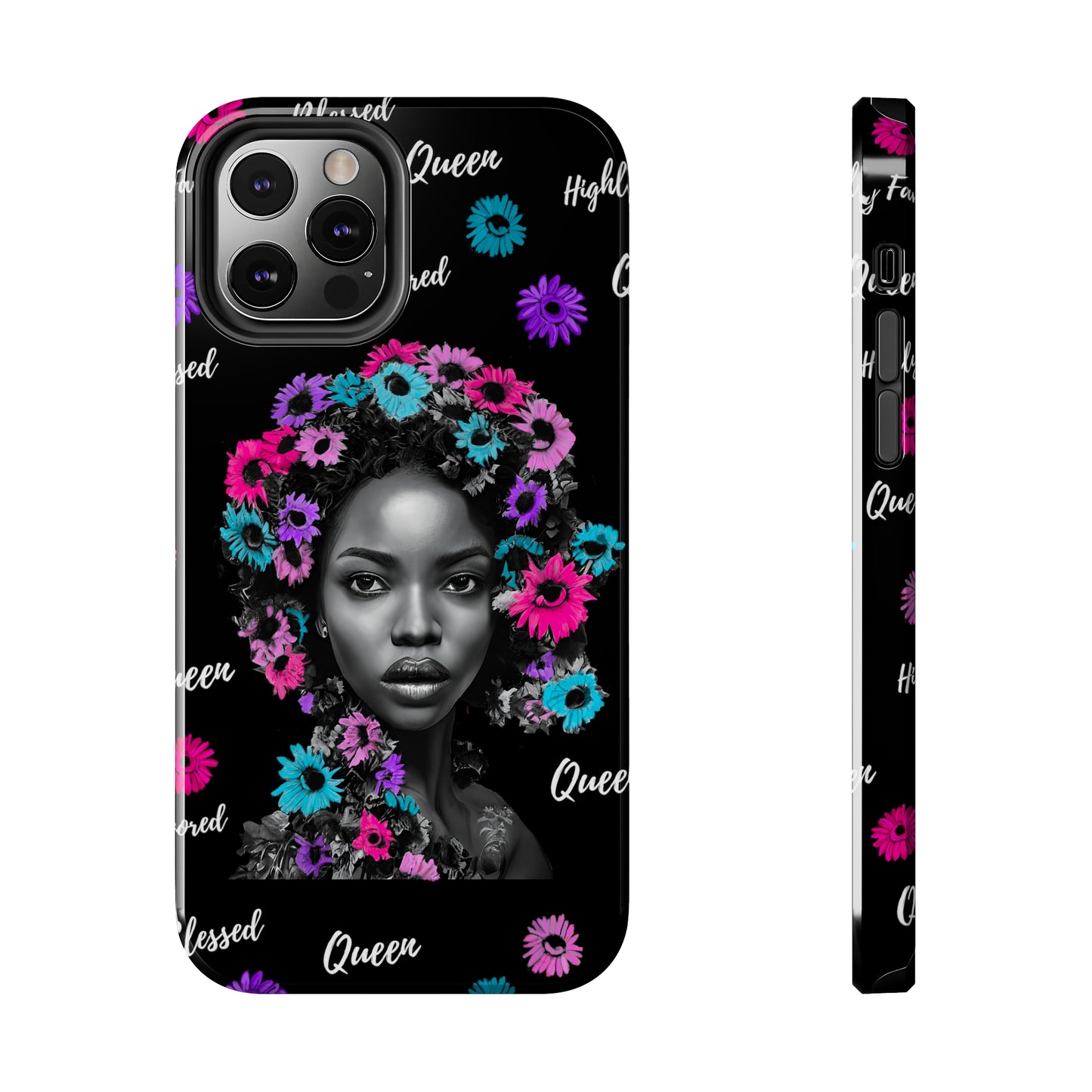 She’s a Queen Tough Phone Cases