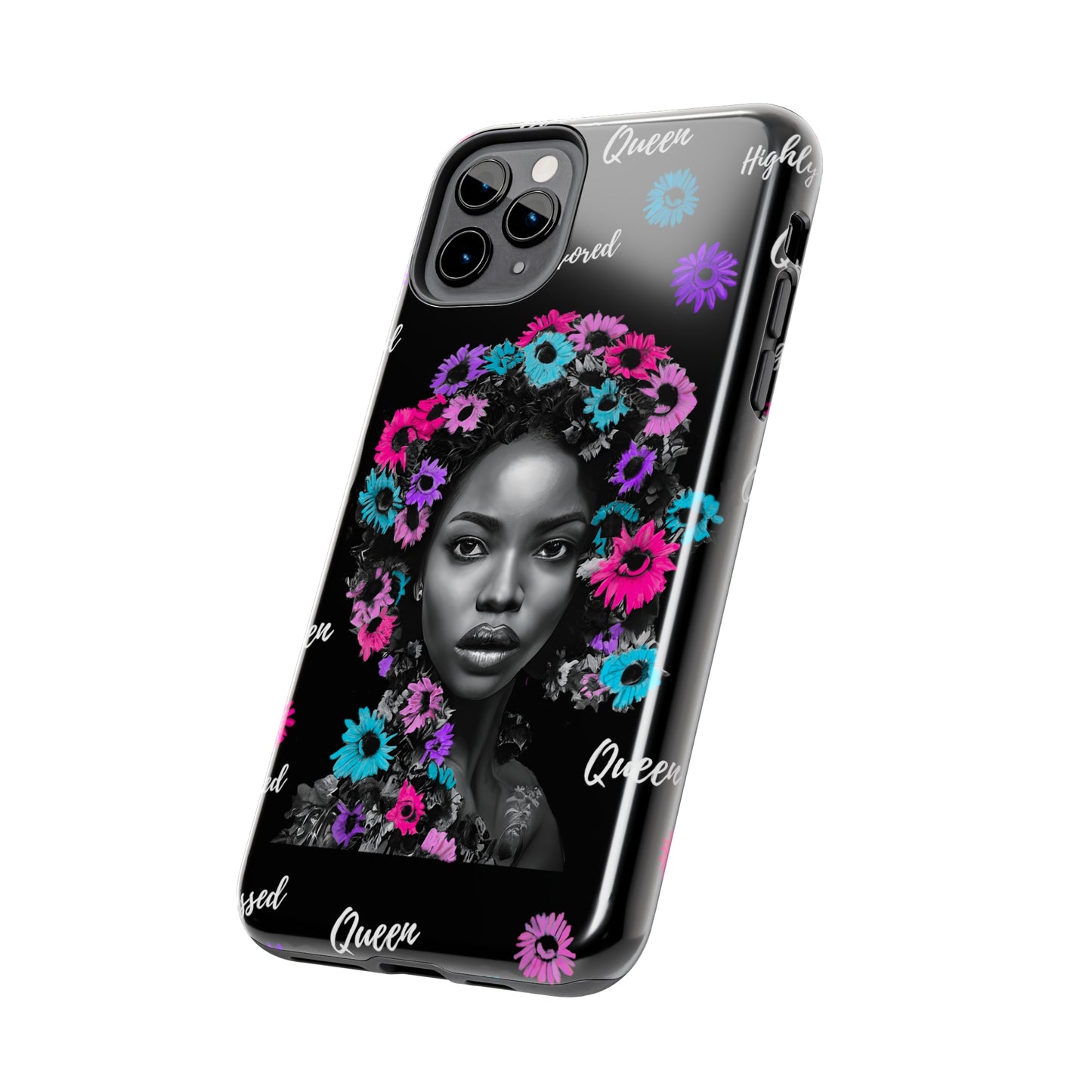 She’s a Queen Tough Phone Cases