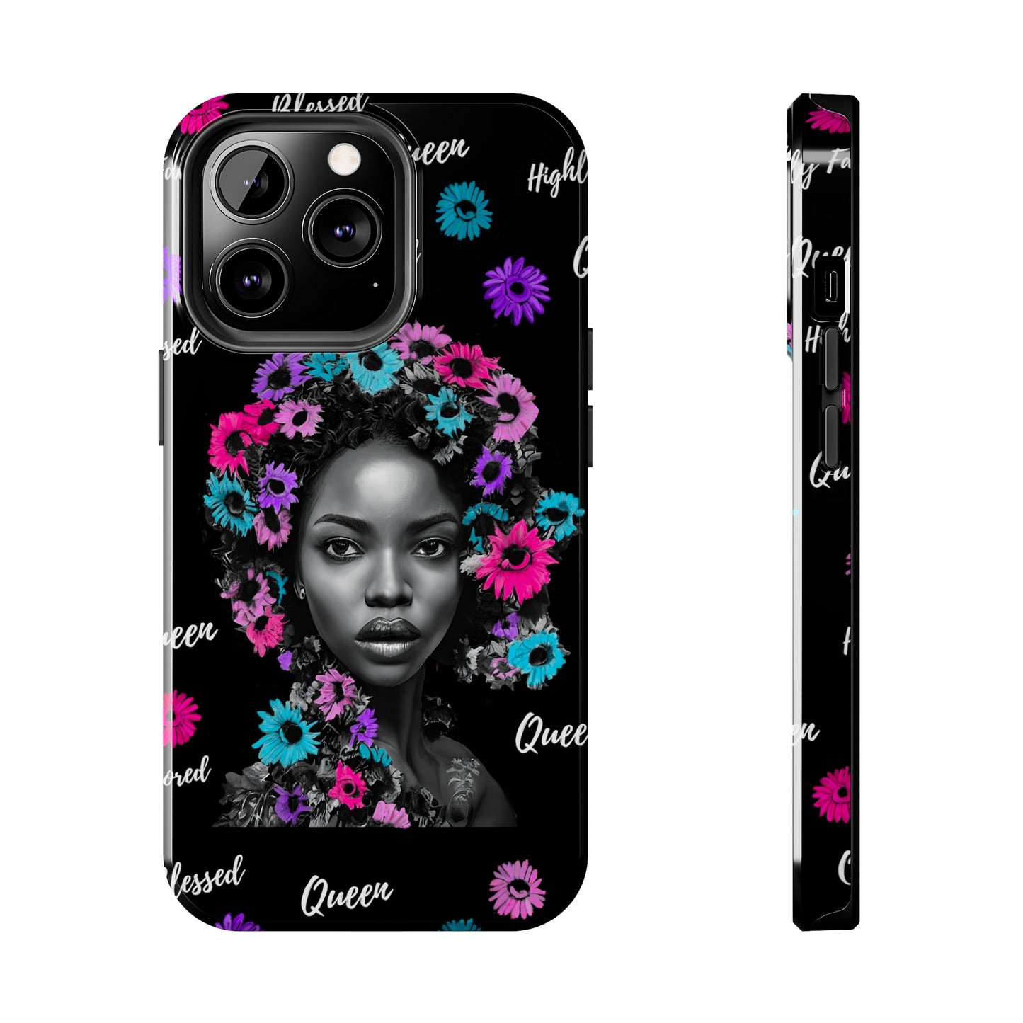 She’s a Queen Tough Phone Cases