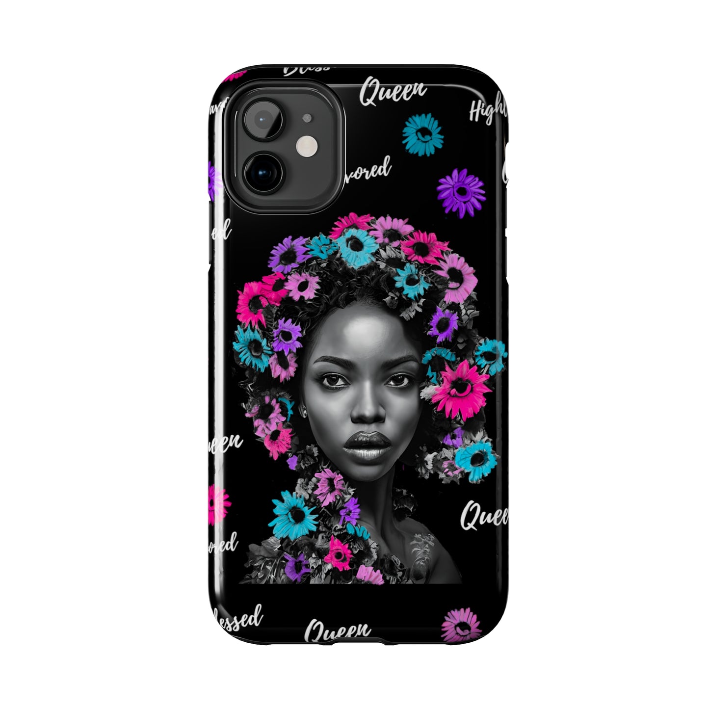 She’s a Queen Tough Phone Cases