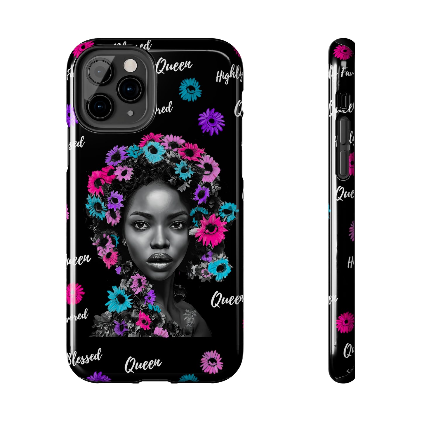 She’s a Queen Tough Phone Cases