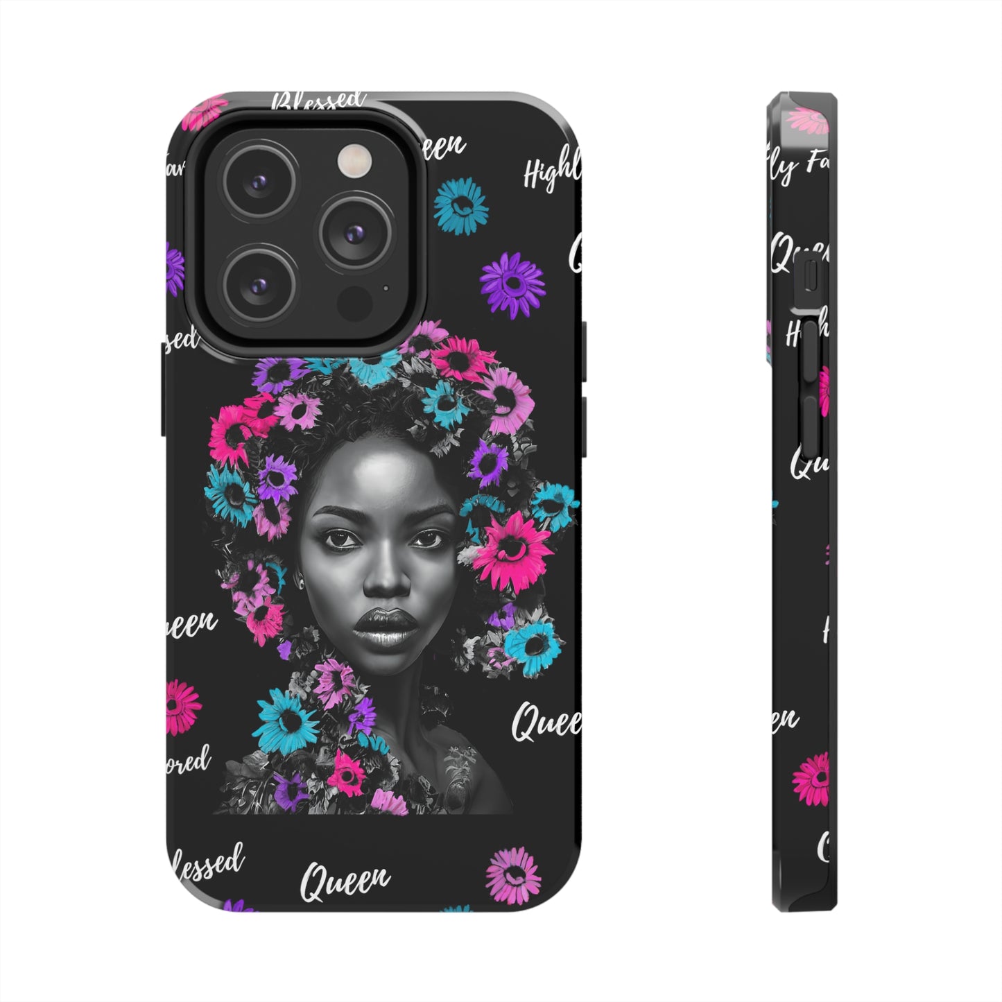 She’s a Queen Tough Phone Cases