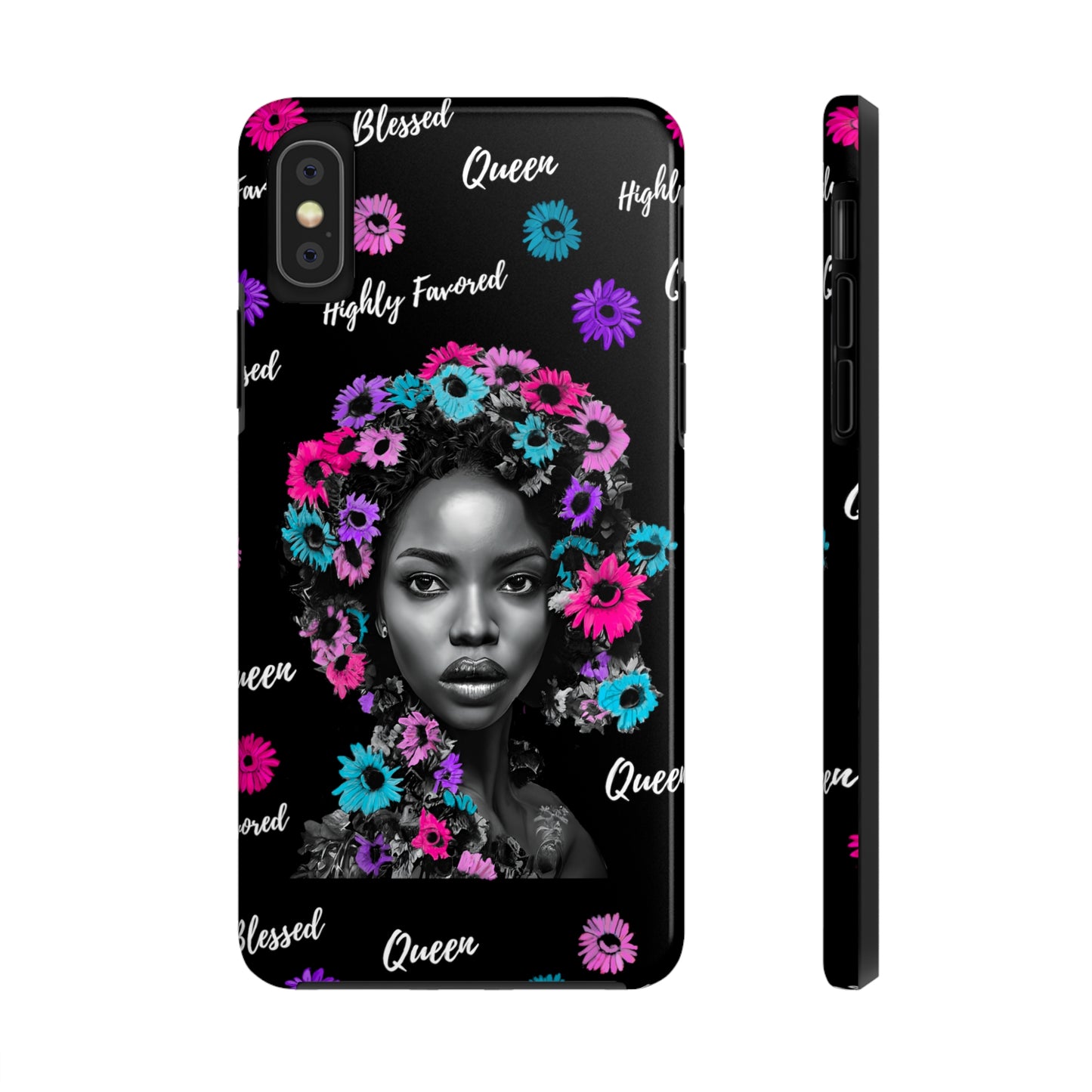 She’s a Queen Tough Phone Cases