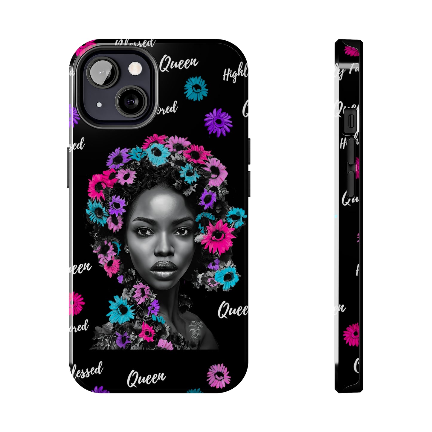 She’s a Queen Tough Phone Cases
