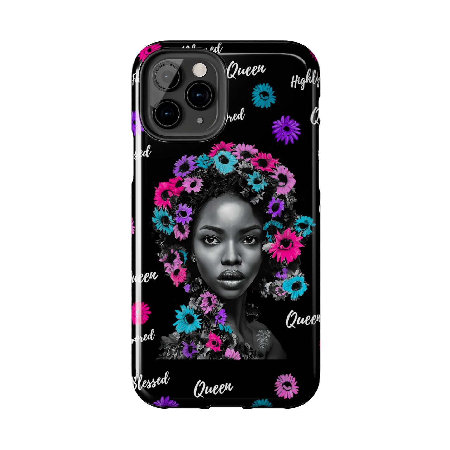 She’s a Queen Tough Phone Cases