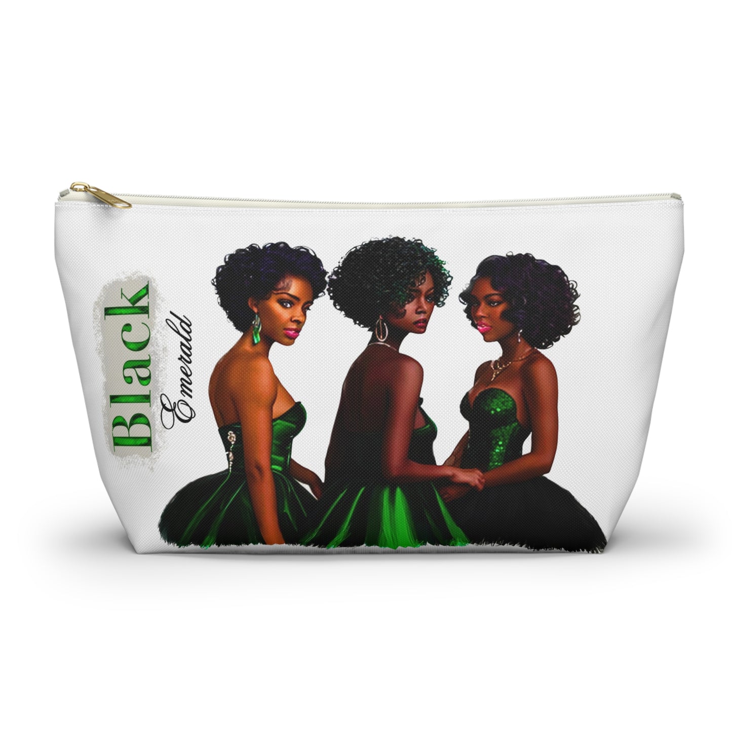 Black Emerald Accessory Pouch