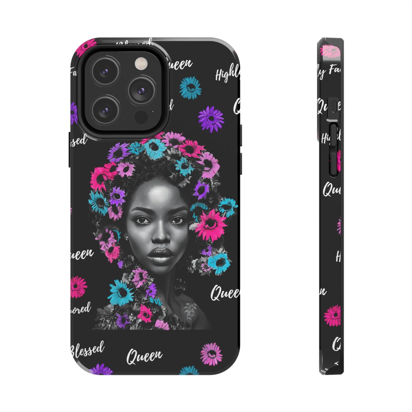 She’s a Queen Tough Phone Cases