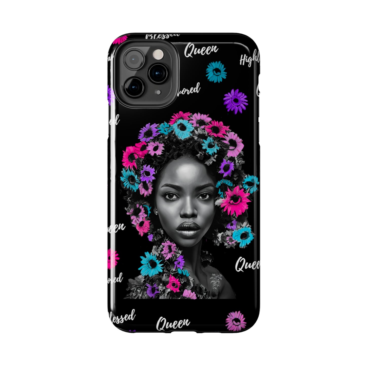 She’s a Queen Tough Phone Cases