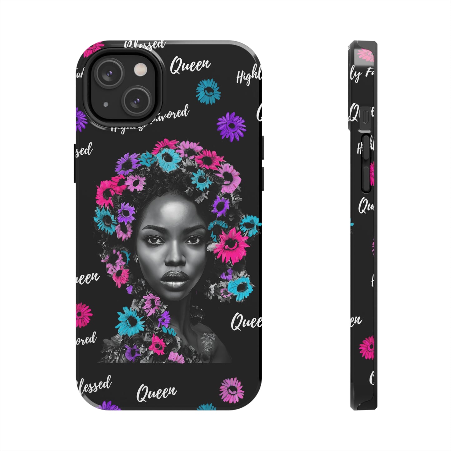 She’s a Queen Tough Phone Cases