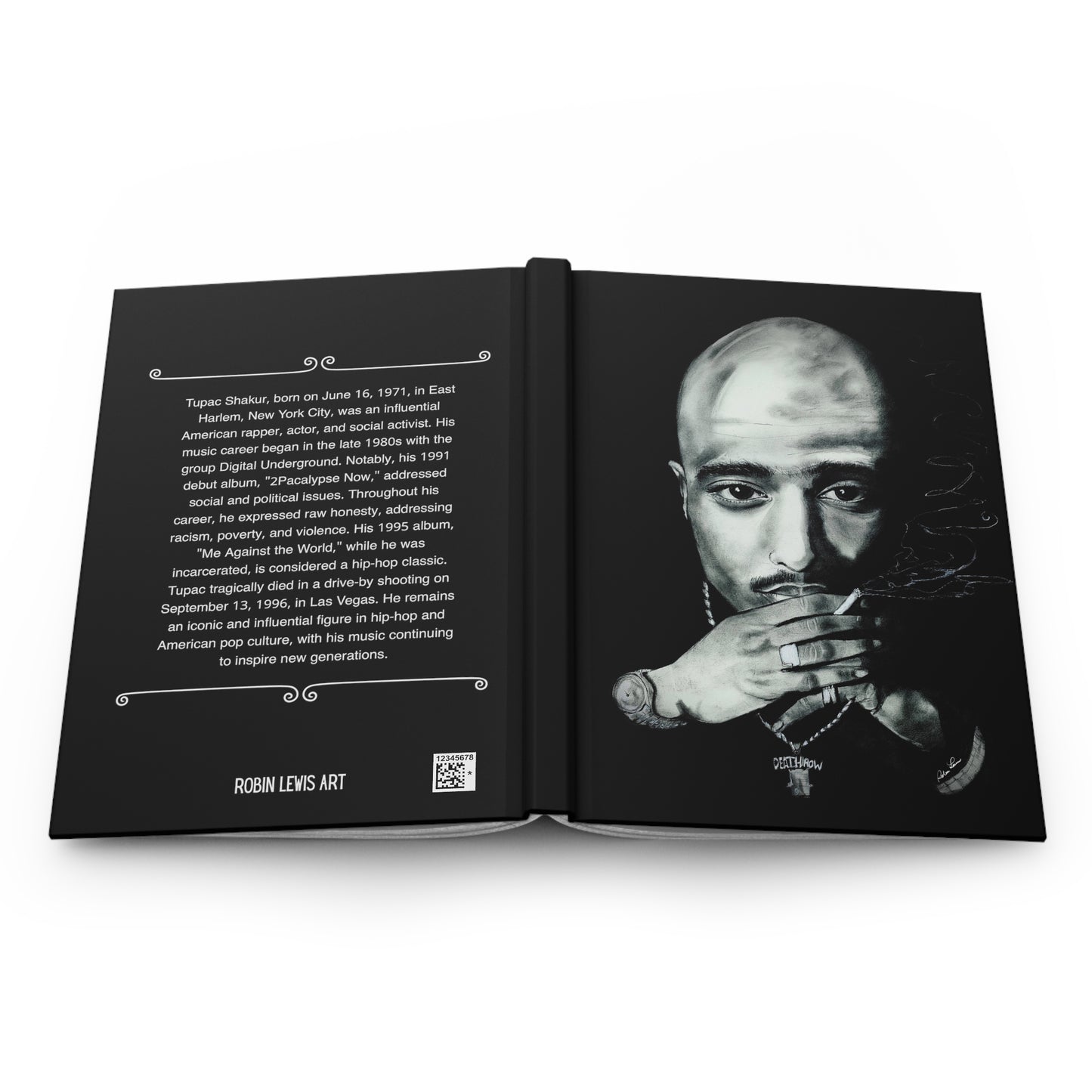 PAC  Hip Hop Hardcover Journal