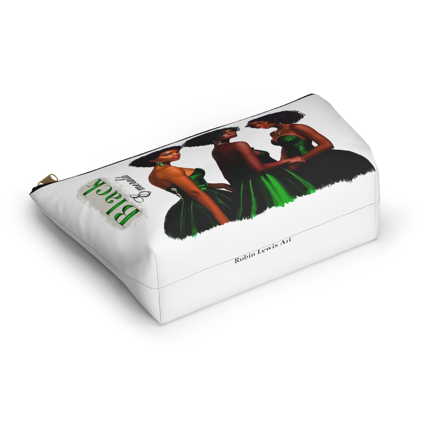 Black Emerald Accessory Pouch