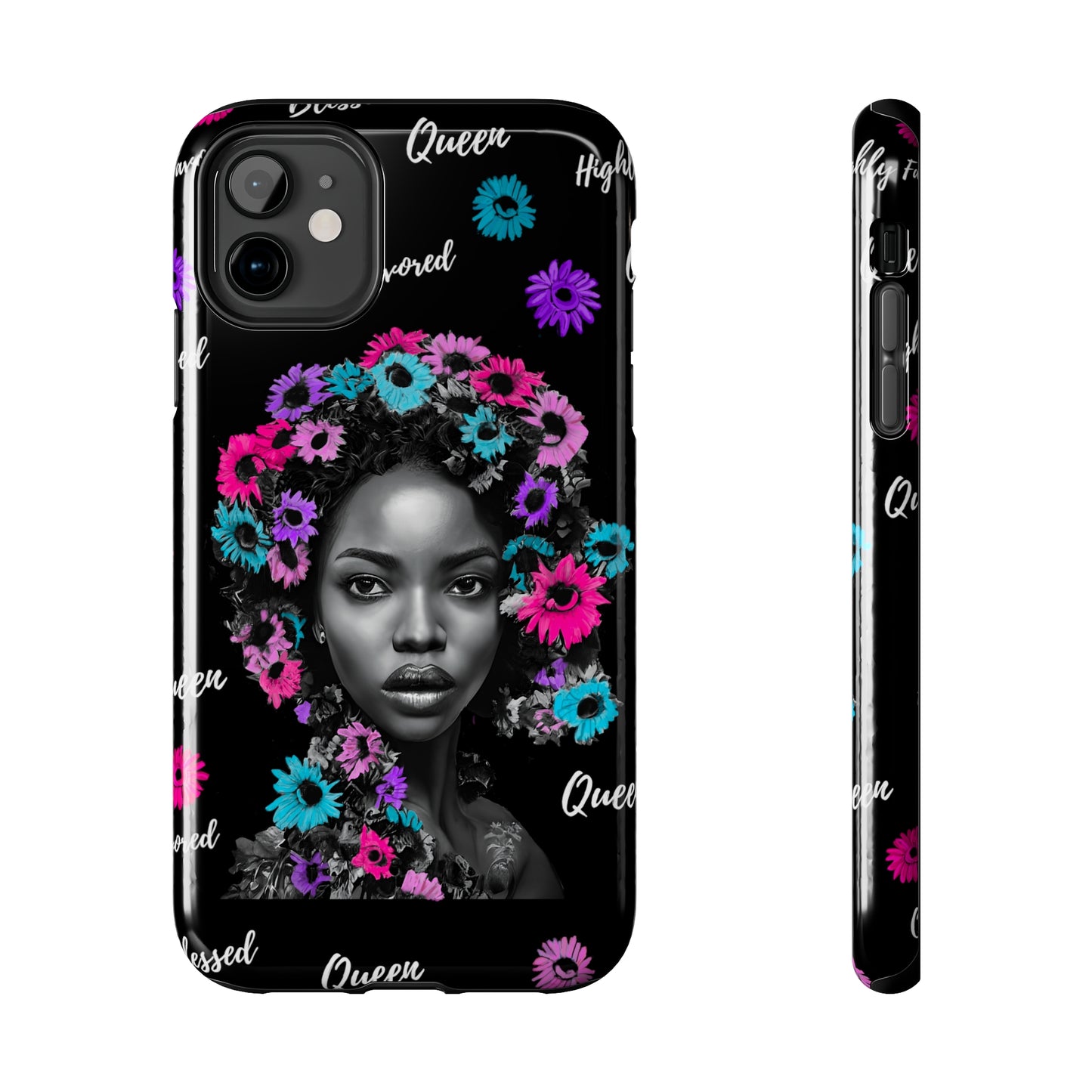 She’s a Queen Tough Phone Cases