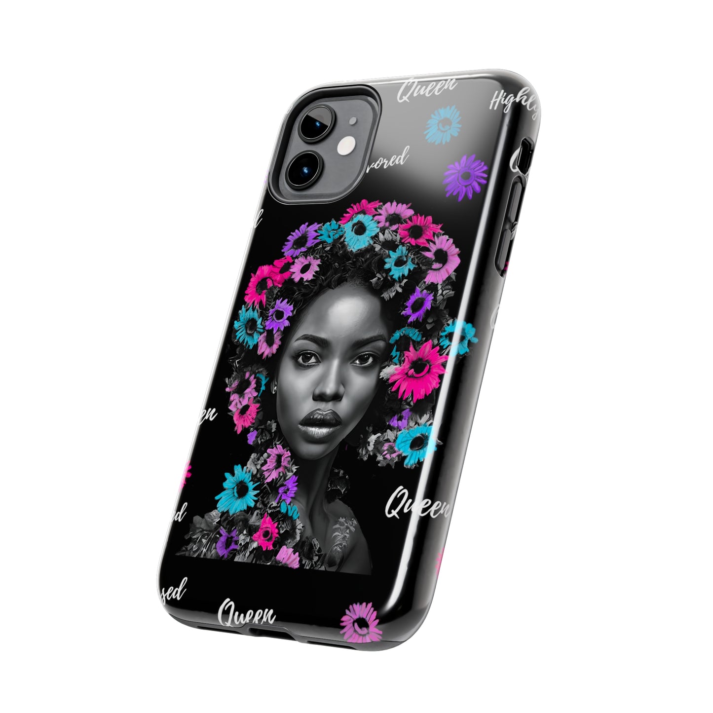 She’s a Queen Tough Phone Cases