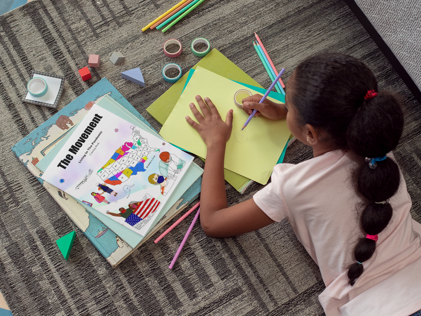 The Movement Living in the Pandemic Coloring Book