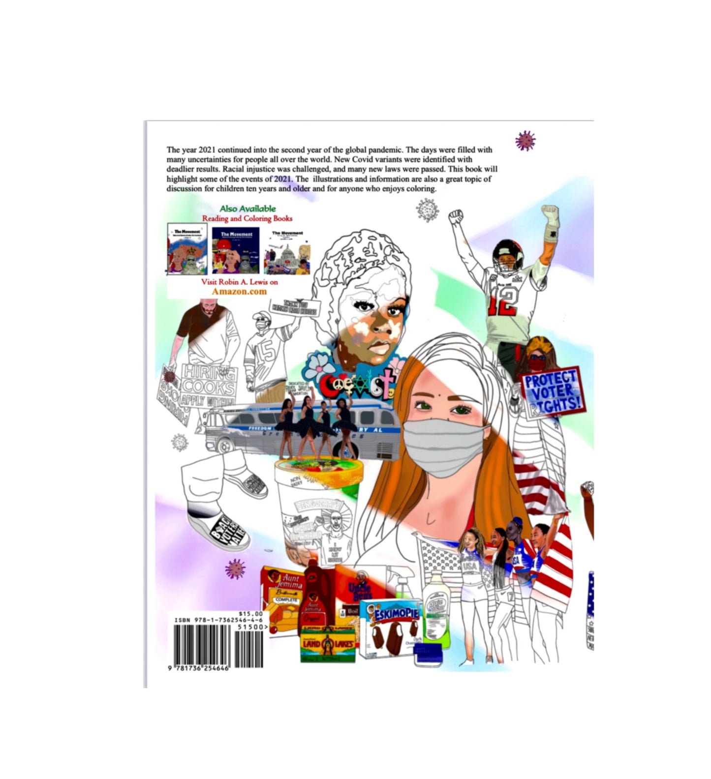 The Movement Living in the Pandemic Coloring Book