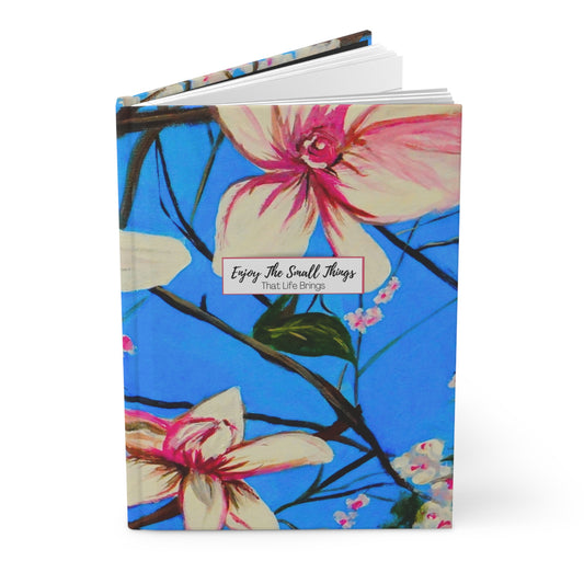 Pink Dogwood Hardcover Journal